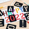 Set of 42 Washable and Reusable Letter and Number Stencil