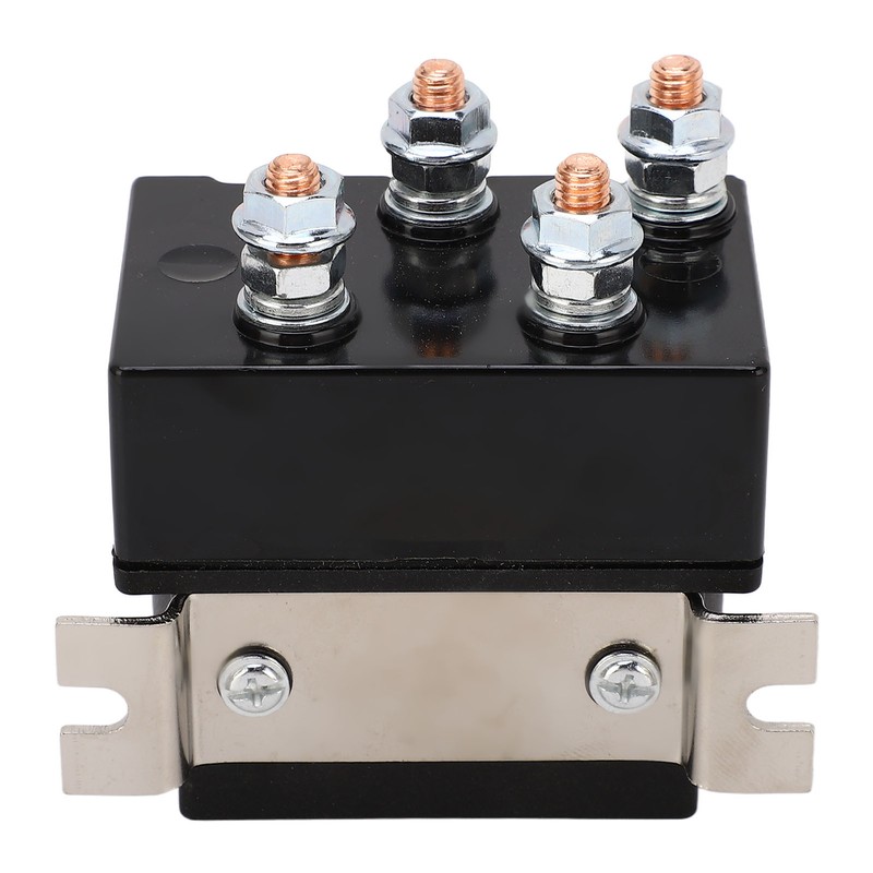 Electric Winch Relay 250A ABS Housing Waterproof Copper Contact Brass