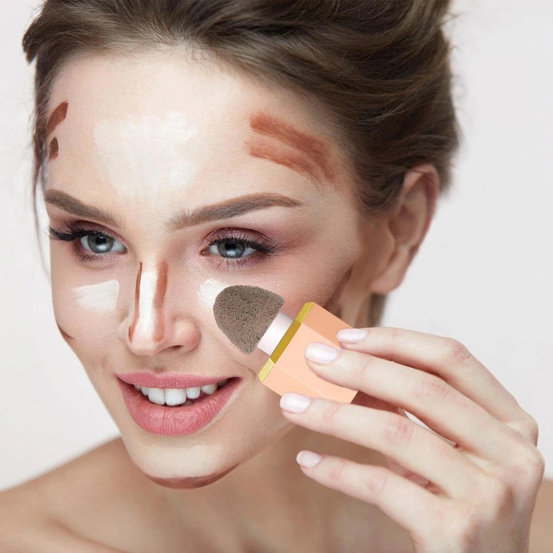Liquid Contour Stick with Sponge Tip - Waterproof, Long-Lasting Sculpted