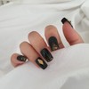 Full chain stone handmade nail tip - Ballerina L /