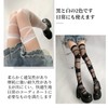 Laisve lolita Women's Knee High Socks, Lace, Anti-slip, Thigh High