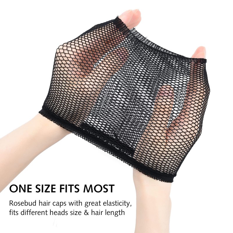 Yamel Mesh Wig Cap Net, 4 Pieces Hair Mesh Net