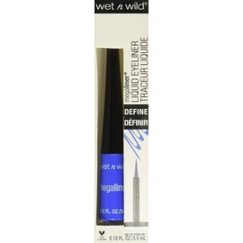 Wet & Wild Eyeliner Mega Liquid Voltage Blue, 0.12 FL.OZ
