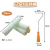 Paint Rollers Microfiber Small Paint Supplies with Handle for Paint