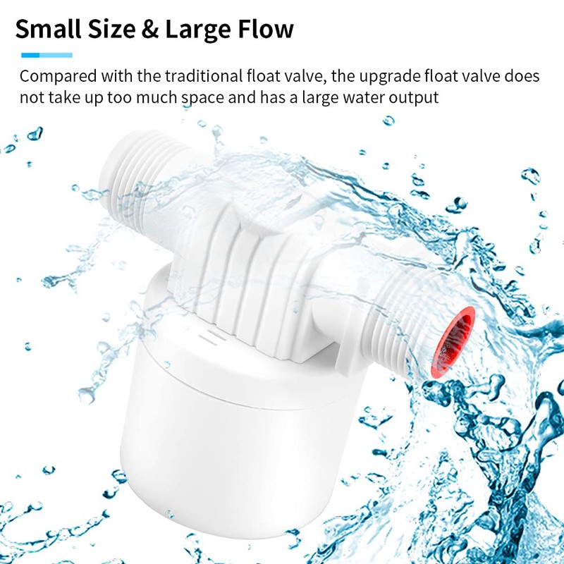 CXZTCL Float Valve 1 Inch Parallel Inside Water Level Float