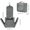 Large Hanging Toiletry Wash Bag Travel Makeup Cosmetic Organizer for
