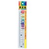 Kutsuwa STAD HS151 Methacrylic Straight Ruler, 5.9 inches (15 cm)