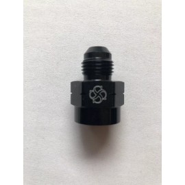 Fasster B8 -6 X M16 X 1.5 Female Fitting Adapter Metric -6AN Black Aluminum