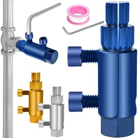 Broken Pipe Thread Extractor Tool, New Broken Faucet Removal Tool, 2025 Stripped Screw Bolt Extractor Set for 1/2" 3/8" 3/4" 1" Damaged Faucet Water Pipe, Handle Valve Thread Extractor (Blue)