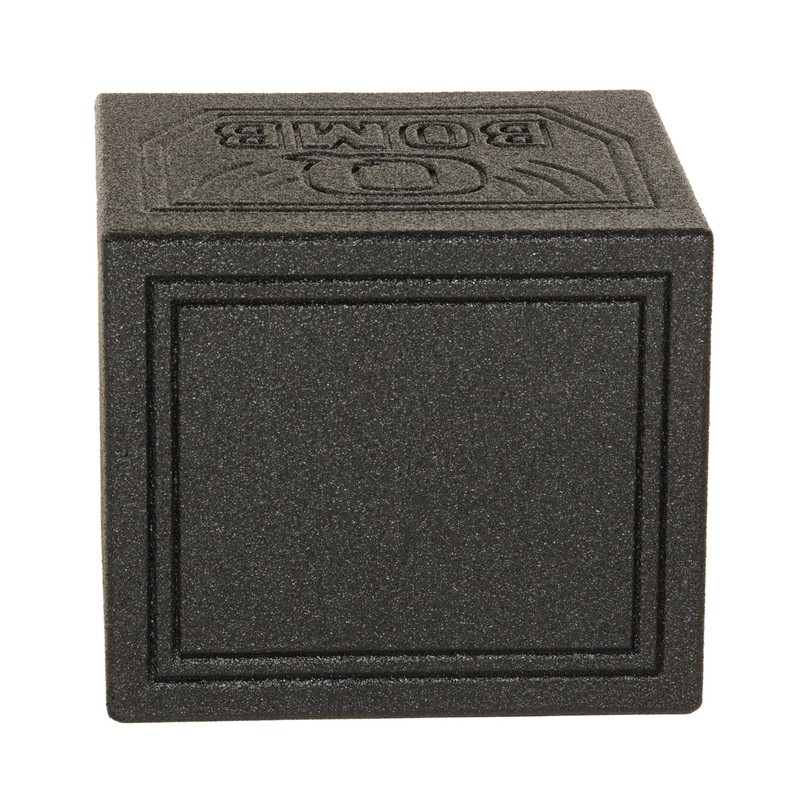 Qpower QBOMB15SSINGLE Single 15 Sealed Woofer Enclosure Withh Bed Liner