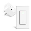 Remote Control Outlet,Greencycle 1PK Wireless Remote Control Outlet Plug,On/Off Light