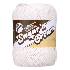 Lily Ecru - Solids - Lily Sugar'n Cream Yarn