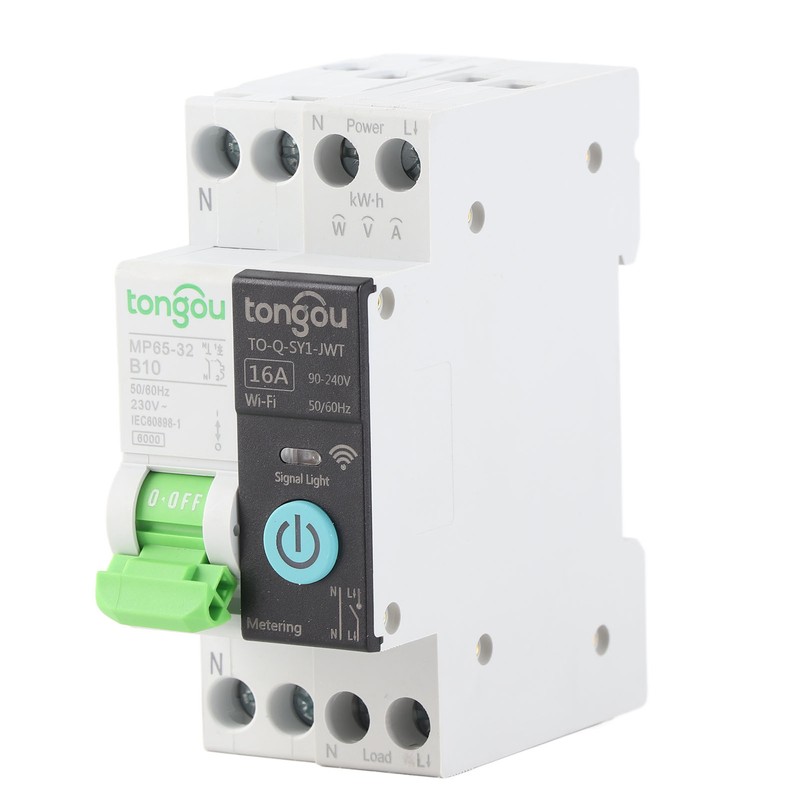 Small Intelligent Circuit Breaker Voice Control Timed Delay Remote WiFi