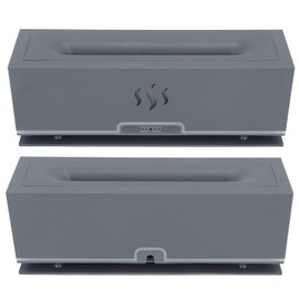 Essential Oil Diffuser, Smart LED Lamp Flame 100 to 240V High Frequency Flame Aroma Diffuser for Office (US Plug)