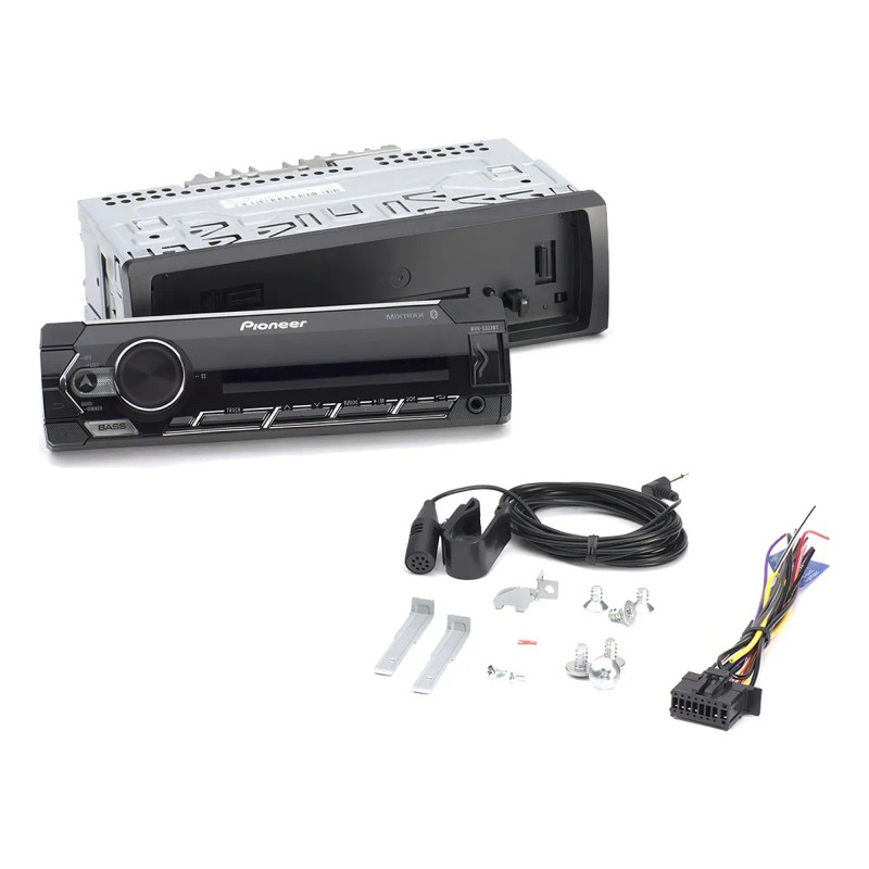 Autoestéreo para auto Pioneer MVH S325 con USB y bluetooth
