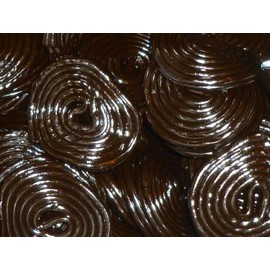 Celco Liquorice Wheels 500 gram bag (1/2 kilo)