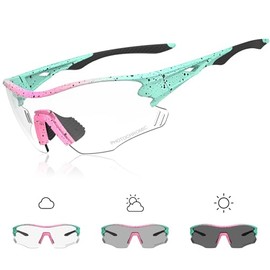 X-TIGER Photochromatic Photochromic Cycling Glasses Men Women UV400 Protection Sports Glasses Transprante Sunglasses MTB Outdoor Sports