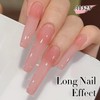 Double Rhythm Translucent Gel Polish Sheer Neutral Natural Light Milky