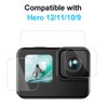 HYGAMOCC Screen Protector for Go Pro Hero 12/11/10/9,Anti-Bubble 9H Hardness
