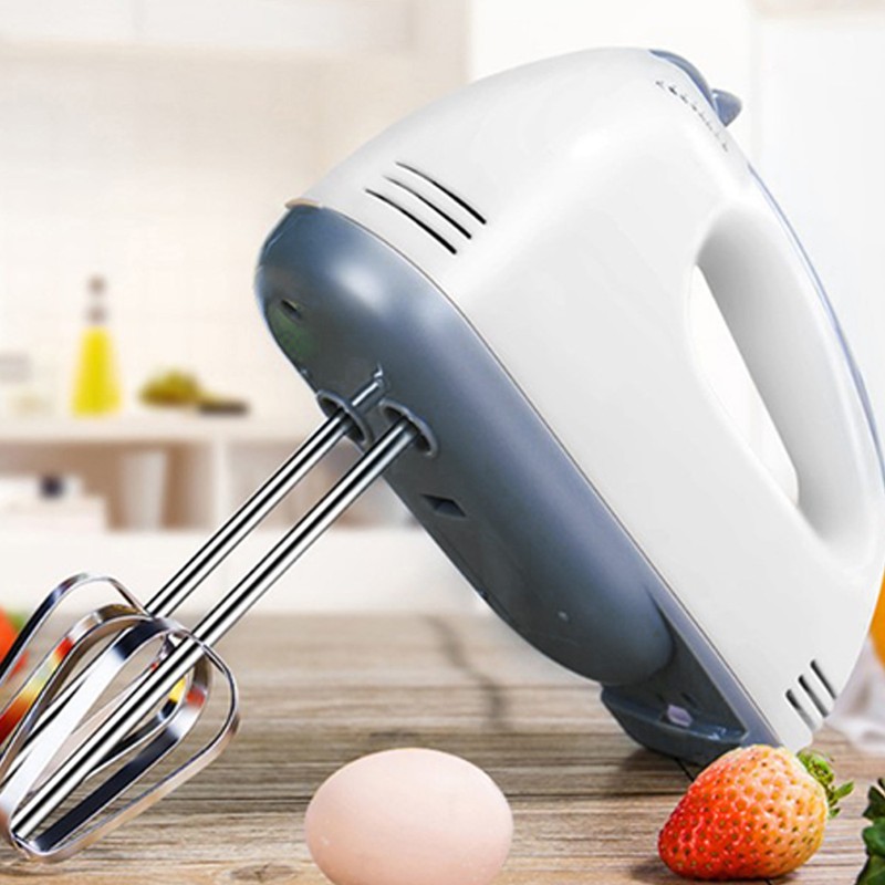 7 Speed Electric Hand Mixer Portable Hand Held Electric Egg