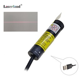 Red Line Light Module Generator Projector Light Replacable USB for Sewing Machine Cloth Fabric Alignment