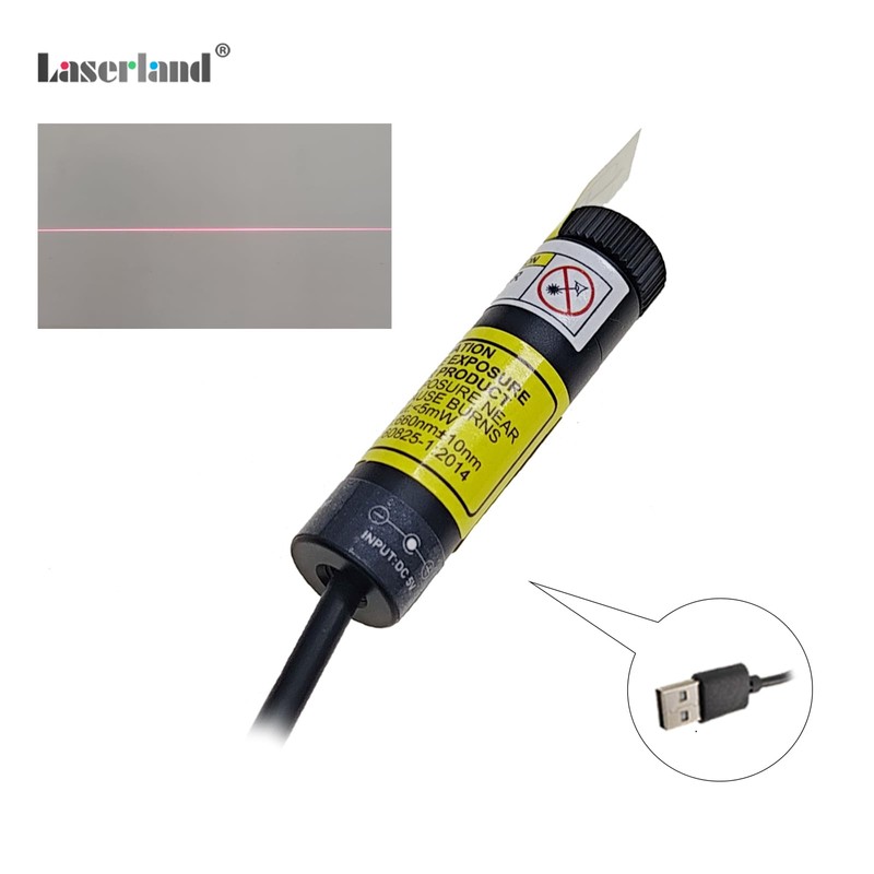 Red Line Light Module Generator Projector Light Replacable USB for