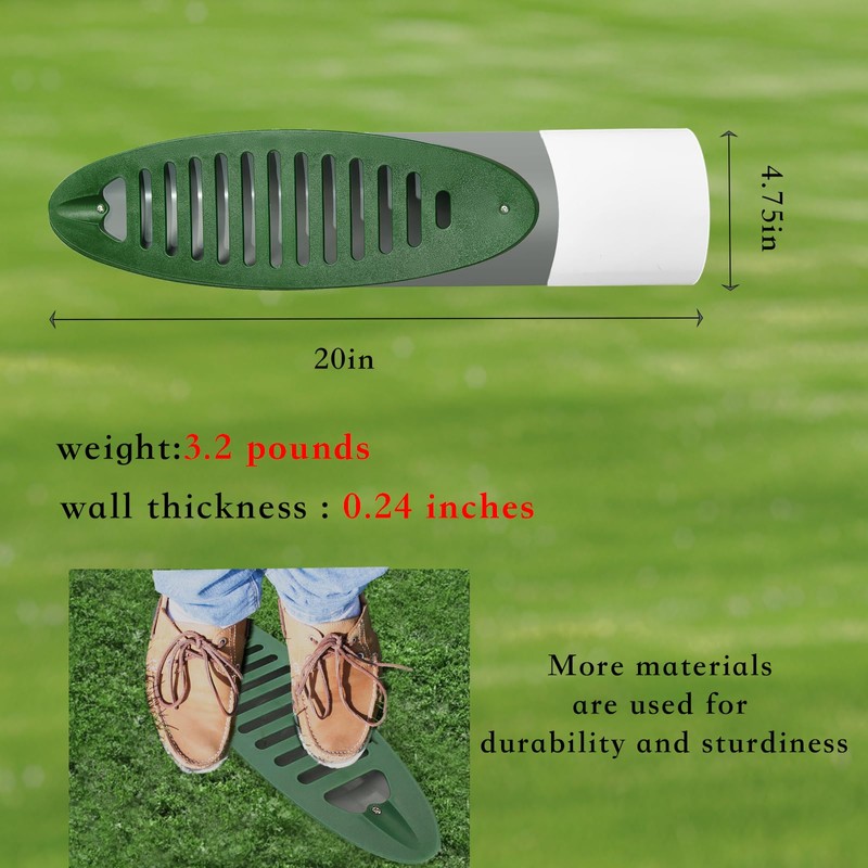 4 Inch Yard Drain kit，French Drain kit for 4 inch