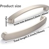 SYZOW 10 Pack Cabinet Handles Brushed Nickel Cabinet Pulls Kitchen