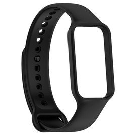 Disscool Compatible for Xiaomi Redmi Band 2 Watch Bands, Silicone Wrist Quick Release Watch Replacement Band Smart Watch Accessories(Black)