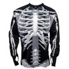 Social Paintball SMPL Unpadded Jersey, Skeleton Bones (3X-Large)