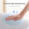 HUANUO Adjustable Foot Rest, Wedged-Shape Foot Stool Under Desk, Footrest