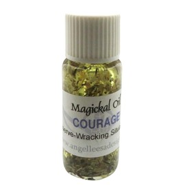 Angelleesa | Courage Herbal Infused Magickal Incense Oil