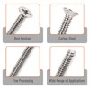 Bates- Wall Plate Screws, 6-32 x 2, 30 pcs, Long