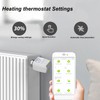 Smart Thermostat Radiator Temperature Controllable Wireless ABS Heating Valve for
