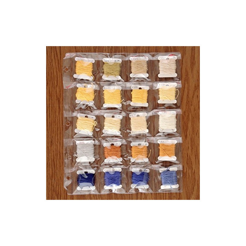 StoreSMART – Binder Page with Flaps for Embroidery & Cross-Stitch