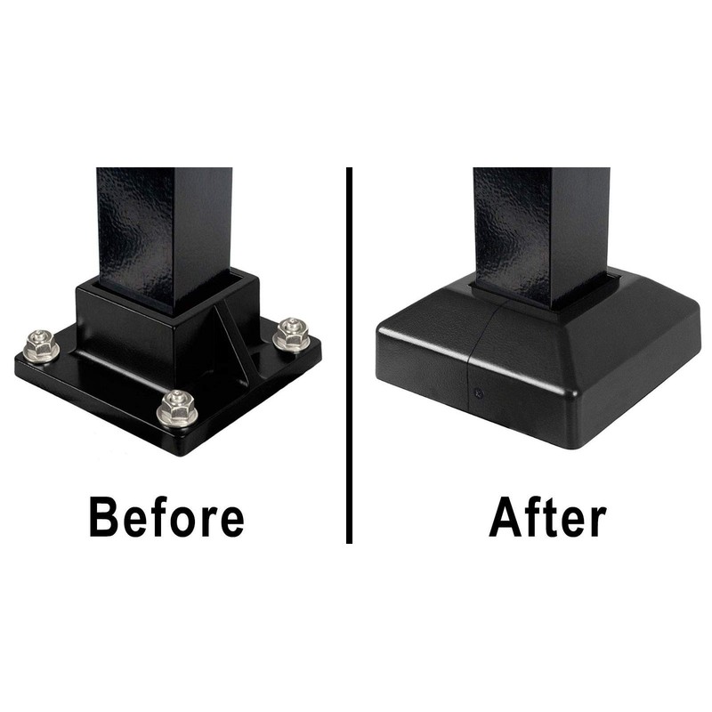 2 Piece Post Cover Plate for 2" Floor Flange -