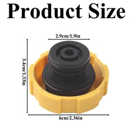 Radiator Expansion Water Tank Cap Coolant Cap Coolant Tank Cap Replacement Radiator Cap