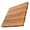 Gadpiparty Interlocking Outdoor Flooring Tile Patio Deck Tile for Garden