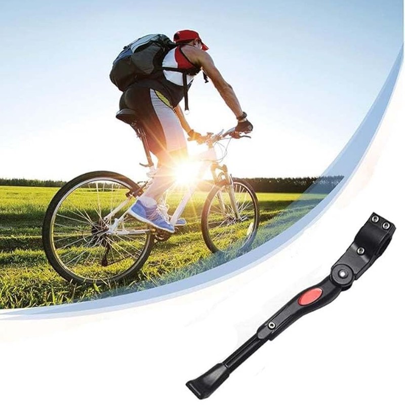 Adjustable Aluminum Alloy Bike Kickstand for 22 or 27.5 Inch