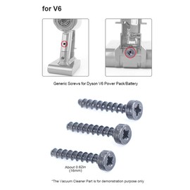 Generic Screws for Dyson V6 V7 V8 V10 V11 Vacuum Cleaner Power Pack/Battery SV09 SV10 SV11 SV12 SV14