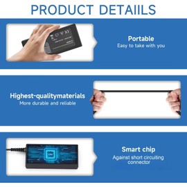 Jantoy Replacement 20V AC Adapter Charger Compatible with Theragun Elite, Theragun Pro, PRO G4, G3, G3PRO, G3-PRO Percussive Power Supply Cord Mains PSU