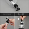 Segbeauty Soap Dispenser, Pack of 3, 500 ml Shampoo Bottles,