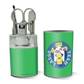 Ted Lasso Believe Badge Stainless Steel Manicure Pedicure Grooming Beauty Care Travel Kit