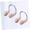 Outanaya 2 Pcs Swimming Nose Clip Anti Nose for Adults