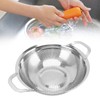 Stainless Steel Colander Multipurpose Mesh Strainer Baskets Fruit Vegetable Drain