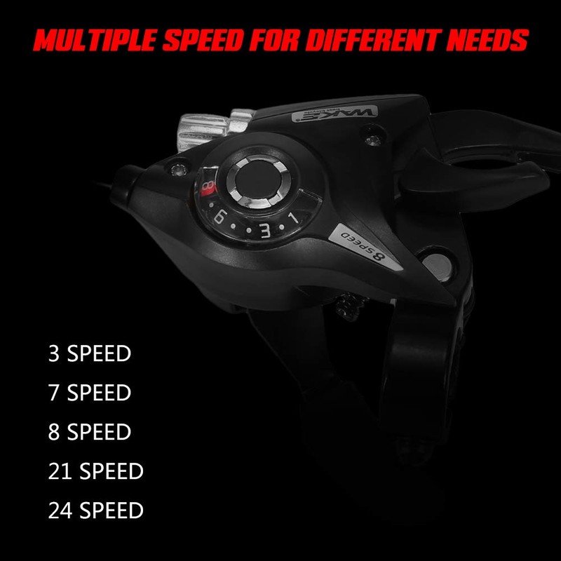 Bicycle Derailleur 2 Piece Bicycle Speed Shifter with Brake Shift