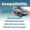 CarPartsDepot Grille Mounting Support Grill Bracket Compatible with Jeep Liberty