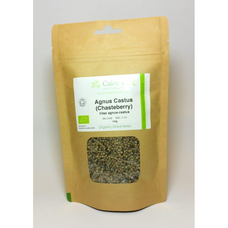 Organic Agnus Castus Berries (Chasteberry) (Vitex agnus-castus) (100g)
