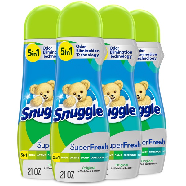 Snuggle Snuggle In Wash Scent Booster, Superfresh Original, 21 Ounce,