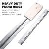Marine Grade 304 Stainless Steel Piano Hinge, 12"X2" Continuous Boat